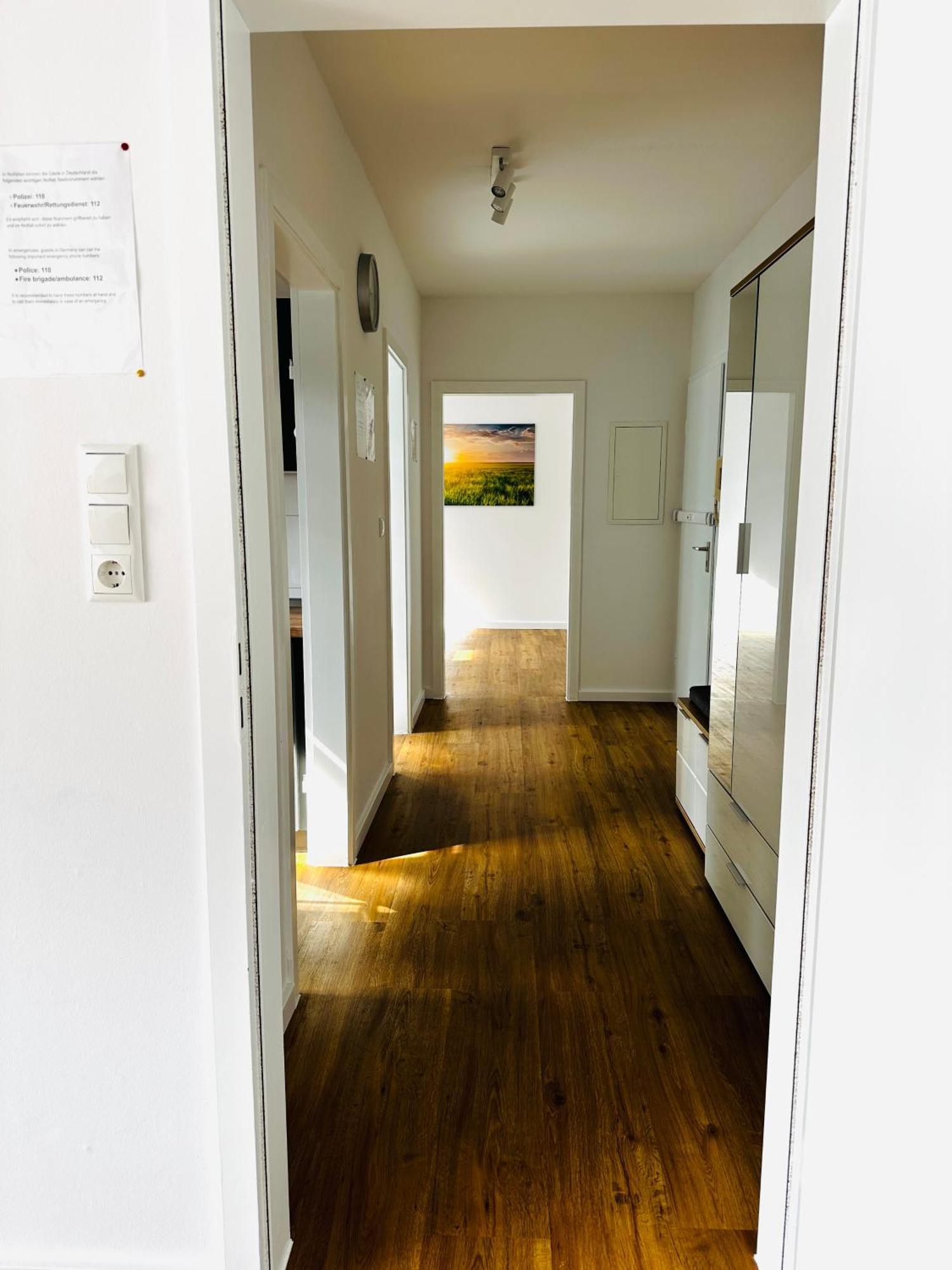 Apartamento Etagen-wohnung Nahe Flughafen Hamburg